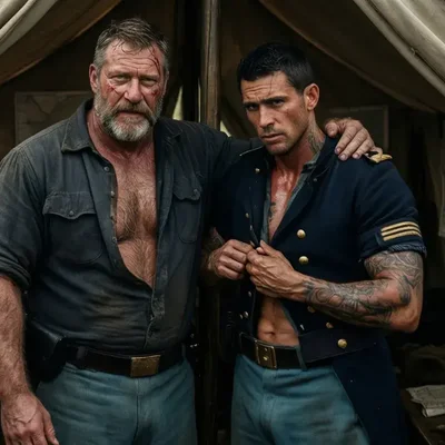 General Mitch und Oberst Dany im Krieg - Bild