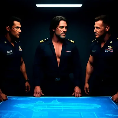 Geheime Besprechung mit Admiral Tom - Bild