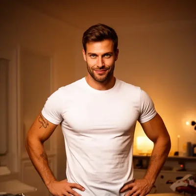 Die heiße Session mit Physiotherapeut Xavier - Bild