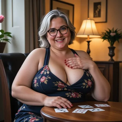 Kleine Spiele mit meiner 60-jährigen Nachbarin - Bild