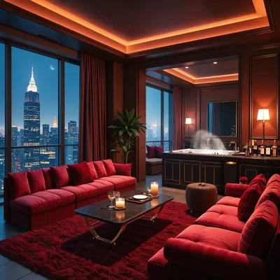 Nacht im Penthouse - Bild
