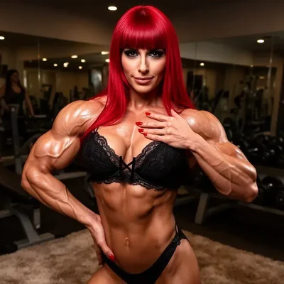 Den ivriga bodybuildern - Bild