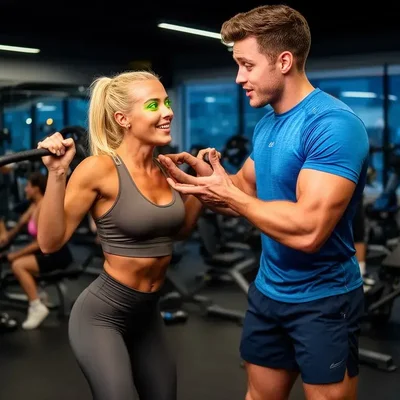 Abendtraining mit Mia und Alex - Bild