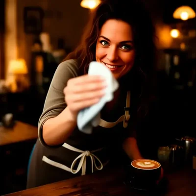 Die Barista deines Stammcafés - Bild