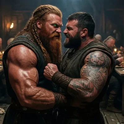 Vikingaklanernas sammanslagning urartar - Bild