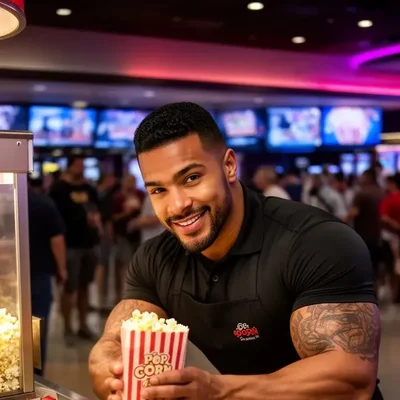 Alex, der Popcornverkäufer - Bild