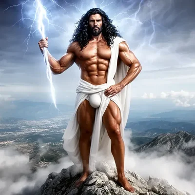 Zeus, der Gott des Donners - Bild