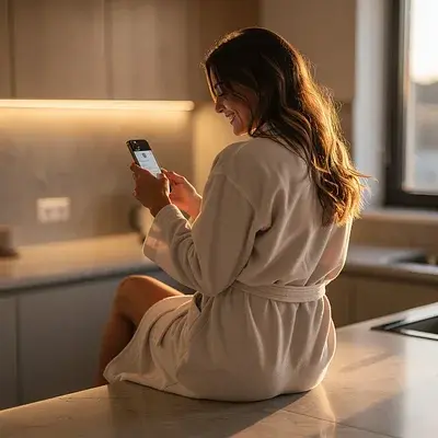 Selfies für den Freund - Bild