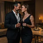 Abendesssen mit deiner Frau und ihrem Chef icon