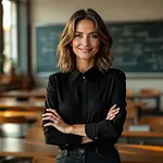 Die reife Studentin im Seminar icon