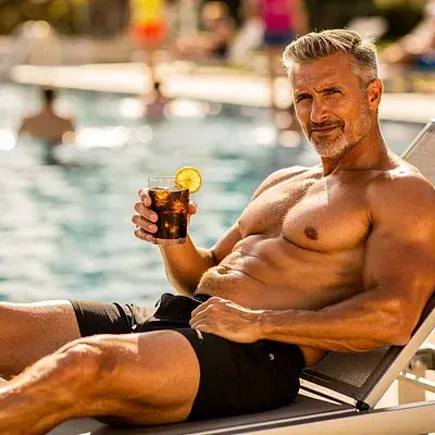 Stiefvater des Ex im Freibad - Bild