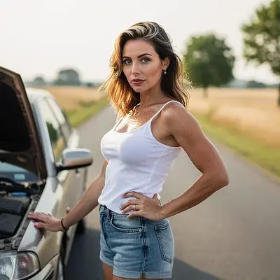 Jacqueline bleibt liegen - Bild