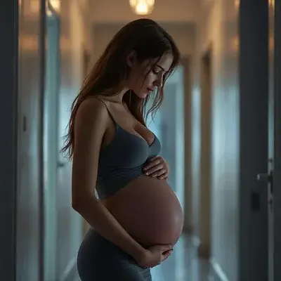 Die schwangere Freundin - Bild