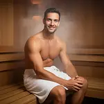 Entspannung mit Nico in der Dampfsauna icon