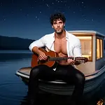 Eine romantische Bootsfahrt mit dem Musiker icon