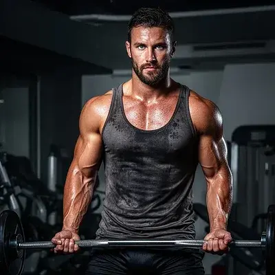 Der scharfe Stiefbruder im Fitnessraum - Bild