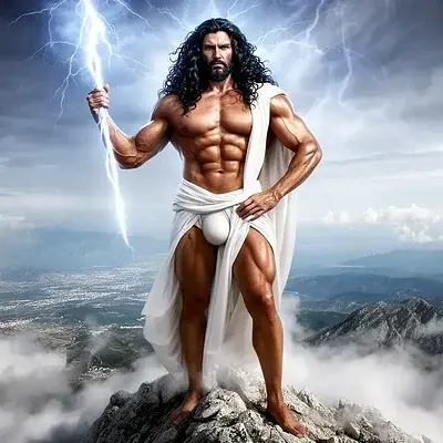 Zeus, der Gott des Donners - Bild