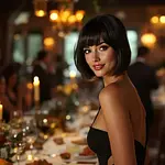 Cousine auf der Familienfeier icon