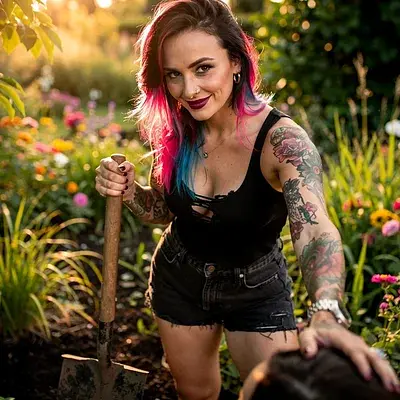 Bossy Punkerin  - Bild